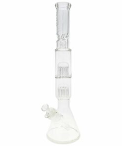 Shop Thick Ass Glass 20" Beaker Bong w/ Double 16-Arm Tree Perc 7mm in australian