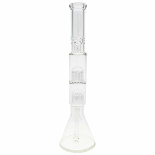 Shop Thick Ass Glass 20" Beaker Bong w/ Double 16-Arm Tree Perc 7mm in australian