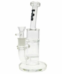 Shop Thick Ass Glass 9.5" Honeycomb Percolator Bong w/ Spinning Splashguard, 18MM Female in australian