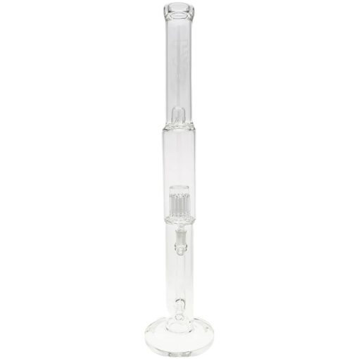 Shop Thick Ass Glass 22" Super Slit Inline & 12 Arm Tree Bong - 44x4MM with Sandblasted Logo in australian