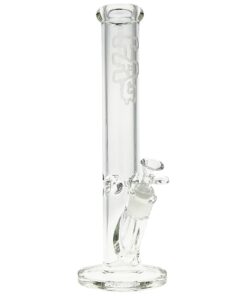 Shop Thick Ass Glass 14" Durable Straight Tube Bong 50x9MM with 18/14MM Downstem in australian