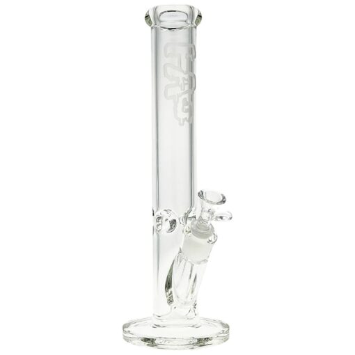 Shop Thick Ass Glass 14" Durable Straight Tube Bong 50x9MM with 18/14MM Downstem in australian