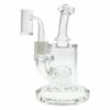 Shop Thick Ass Glass 7.5" Bent Neck Bong with 12-Arm Tree Diffuser in australian