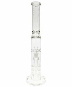 Shop Thick Ass Glass 20" Triple Honeycomb Quartz Bong w/ Spinning Guard in australian