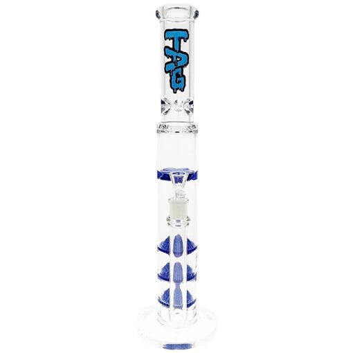 Shop Thick Ass Glass 20" Triple Disc & Spinning Guard Bong 50x7MM 18MM Female in australian