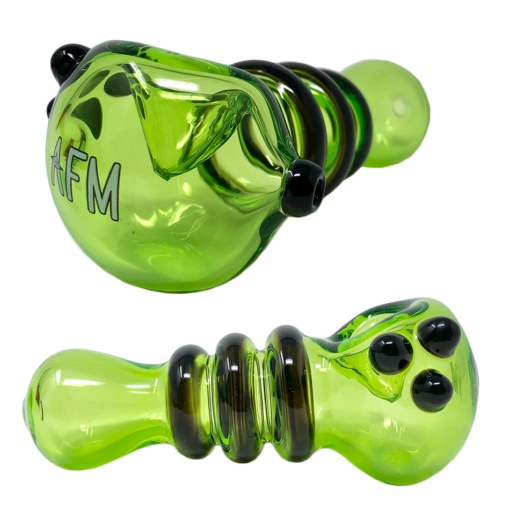 Shop 4.5" AFM Tiger Stripe Color Hand Pipe in australian