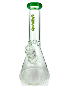 Shop 10" AFM Glass Classic Colored Lip Beaker Bong in australian