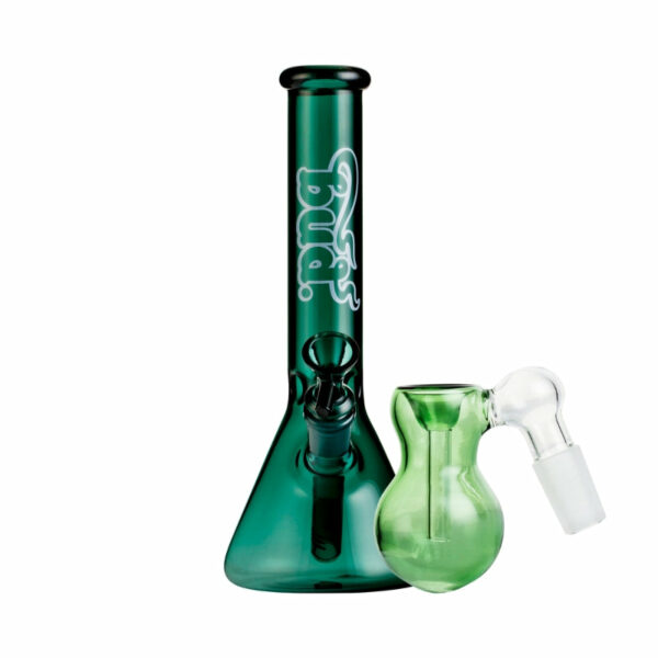 Shop Bud Beaker Bong & Ash Catcher Bundle in australian