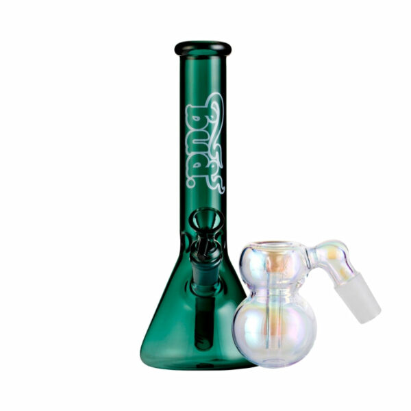 Shop Bud Beaker Bong & Ash Catcher Bundle in australian