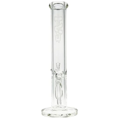 Shop Thick Ass Glass 14" Durable Straight Tube Bong 50x9MM with 18/14MM Downstem in australian