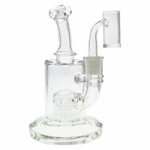 Shop Thick Ass Glass 7.5" Bent Neck Bong with 12-Arm Tree Diffuser in australian