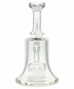 Shop Thick Ass Glass 6.5" Bent Neck Bong w/ 12-Arm Diffuser & Bellow Base - 14MM Female in australian