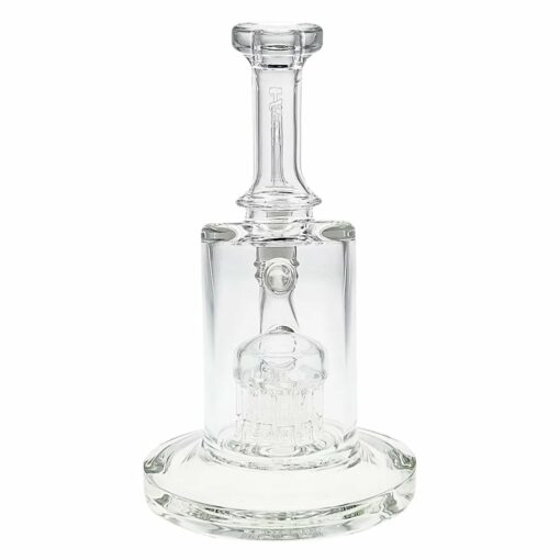 Shop Thick Ass Glass 7.5" Bent Neck Bong with 12-Arm Tree Diffuser in australian