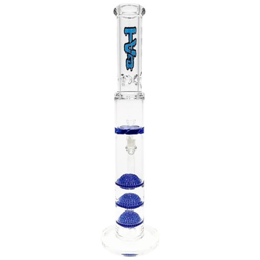 Shop Thick Ass Glass 20" Triple Disc & Spinning Guard Bong 50x7MM 18MM Female in australian