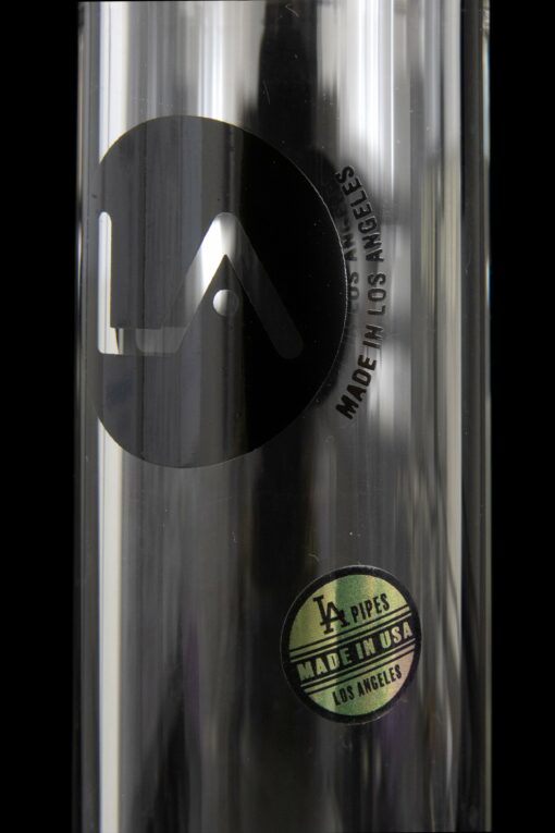 Shop LA Pipes Single or Double Showerhead Perc Beaker Bong in australian