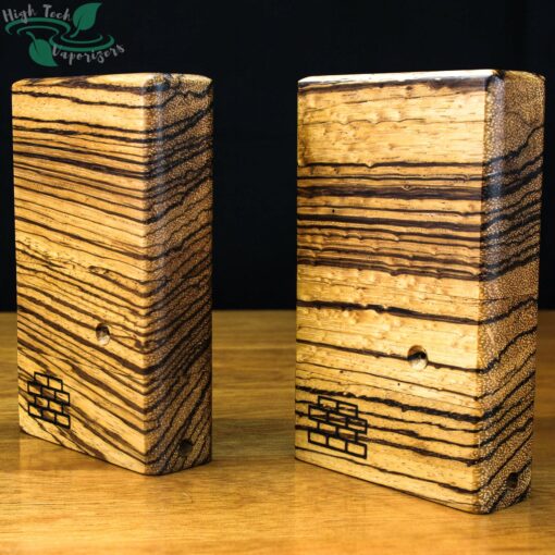 Shop Junior Sticky Brick Flame Powered Extraction Device (Zebrawood) in australian