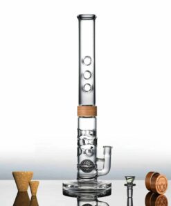 Shop Vitae Glass 18" Swiss Trio Bong in australian