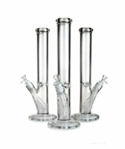 Shop 1Stop Glass 16" Super-Thick Straight Tube Bong in australian