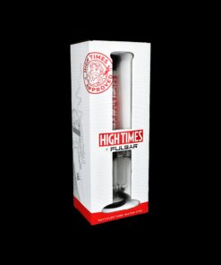 Shop High Times x Pulsar Straight Tube Recycler Water Pipe in australian