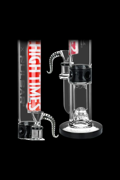 Shop High Times x Pulsar Straight Tube Recycler Water Pipe in australian