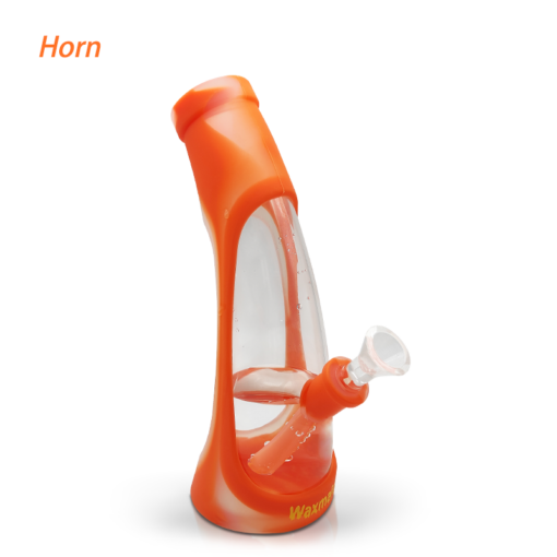 Shop Waxmaid Horn Silicone Glass Water Pipe in australian