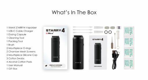 Shop XMAX Starry 4 Dry-Herb & Concentrate Vaporizer in australian