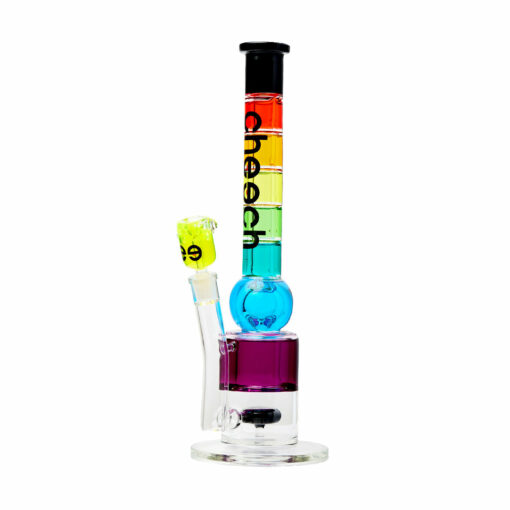 Shop Cheech Glass 18" Rainbow Glycerin Water Pipe in australian