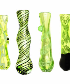 Shop Acid Green Worked Glass Taster | Stand Out Style in australian