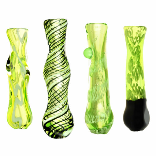 Shop Acid Green Worked Glass Taster | Stand Out Style in australian