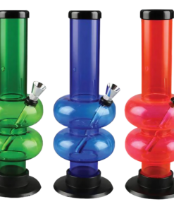 Shop Acrylic Double Bubble Water Pipe in australian