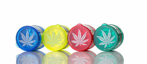 Shop Acrylic Herb Grinder 50mm - 4 Part in australian