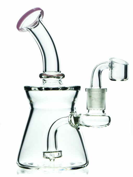 Shop 6" Banger Hanger Mini Tube by Diamond Glass Gold in australian