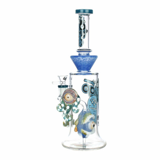 Shop BIIGO Crazy Octopus w/ Eyeball Water Pipe | 12.25" | 14mm F in australian