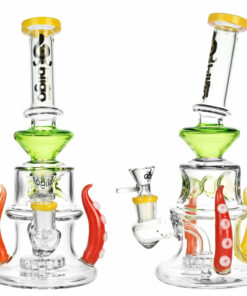 Shop BIIGO Warm Rainbow Tentacles Water Pipe | 10.25" | 14mm F in australian