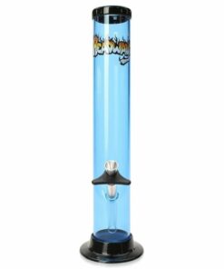 Shop 12 Inch Plastic Straight Bong in australian