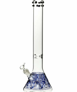 Shop 18in Beaker Bong w/Marbles in australian