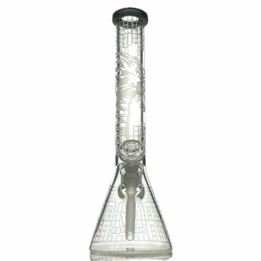 Shop Etched Dragon Beaker Bong in australian