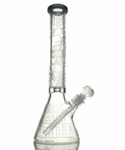 Shop Etched Dragon Beaker Bong in australian