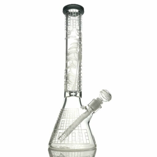 Shop Etched Dragon Beaker Bong in australian