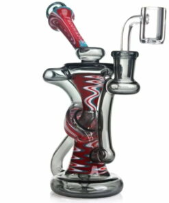 Shop Hourglass Recycler Dab Rig in australian