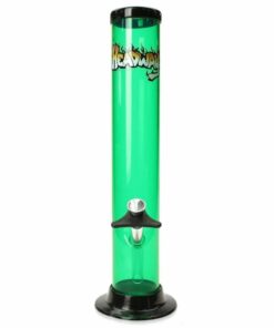 Shop 12 Inch Plastic Straight Bong in australian