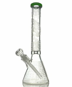 Shop Etched Dragon Beaker Bong in australian