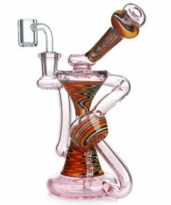 Shop Hourglass Recycler Dab Rig in australian