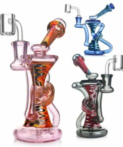 Shop Hourglass Recycler Dab Rig in australian