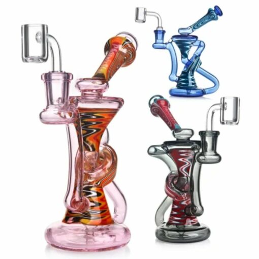 Shop Hourglass Recycler Dab Rig in australian