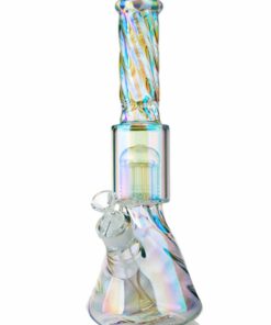 Shop Iridescent Perc Bong in australian