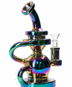 Shop Iridescent Recycler Bong in australian