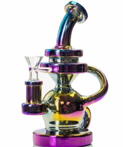 Shop Iridescent Recycler Bong in australian