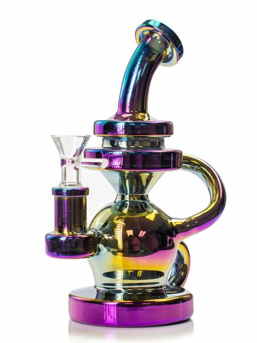 Shop Iridescent Recycler Bong in australian