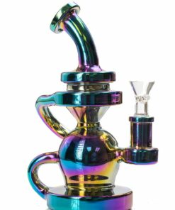 Shop Iridescent Recycler Bong in australian